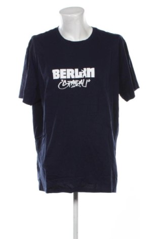 Мъжка тениска Unbranded, Размер 4XL, Цвят Син, Цена 11,75 €, #136873328