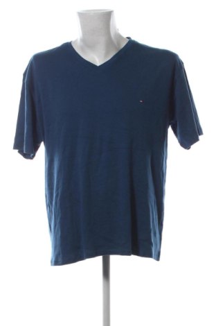 Męski T-shirt Tommy Hilfiger, Rozmiar 3XL, Kolor Niebieski, Cena 104,99 zł, #136876728