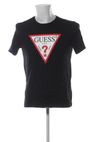 Męski T-shirt Guess, Rozmiar L, Kolor Czarny, Cena 102,99 zł, #136117560