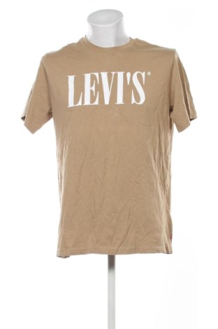 Męski T-shirt Levi's, Rozmiar L, Kolor Beżowy, Cena 101,81 zł, #136821423