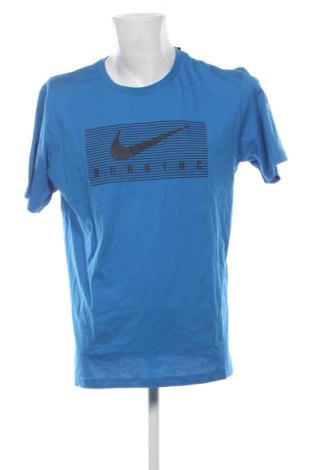 Męski T-shirt Nike, Rozmiar XXL, Kolor Niebieski, Cena 187,55 zł, #136810631