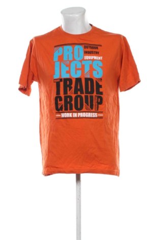 Męski T-shirt Van Vaan, Rozmiar L, Kolor Pomarańczowy, Cena 53,99 zł, #136730591