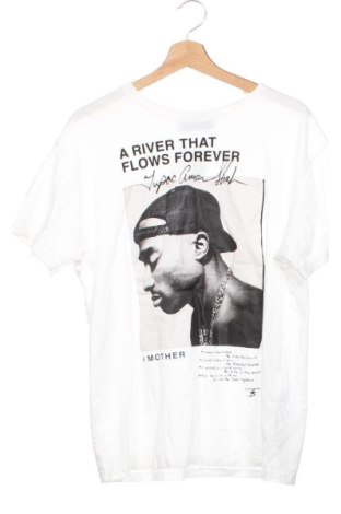 Pánské tričko  Bershka, Velikost XS, Barva Bílá, Cena  185,00 Kč, #136751620