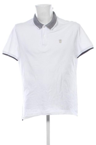 Męski T-shirt Massimo Dutti, Rozmiar XXL, Kolor Biały, Cena 254,37 zł, #136774641
