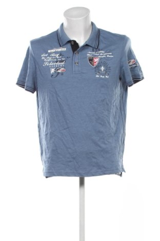 Męski T-shirt Bpc Bonprix Collection, Rozmiar M, Kolor Niebieski, Cena 44,99 zł, #136782179