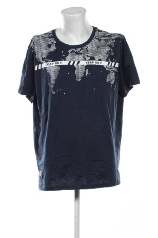 Мъжка тениска Unbranded, Размер 3XL, Цвят Син, Цена 11,75 €, #136854754