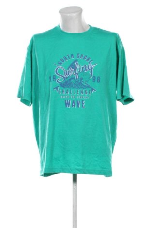 Мъжка тениска Unbranded, Размер 4XL, Цвят Зелен, Цена 8,69 €, #136855173