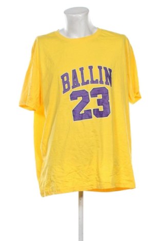 Мъжка тениска Mister Tee, Размер 4XL, Цвят Жълт, Цена 13,29 €, #136858513