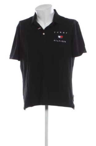 Męski T-shirt Tommy Hilfiger, Rozmiar 3XL, Kolor Czarny, Cena 194,99 zł, #136873672