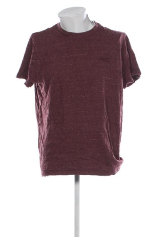 Męski T-shirt Superdry, Rozmiar 3XL, Kolor Czerwony, Cena 55,99 zł, #136874163