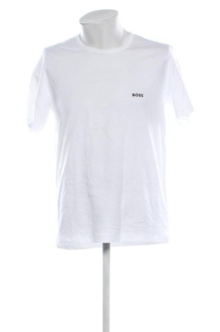 Męski T-shirt BOSS, Rozmiar XL, Kolor Biały, Cena 210,99 zł, #136880072
