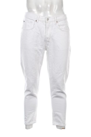 Blugi de bărbați Zara, Mărime L, Culoare Alb, Preț 110,99 Lei, #136763373