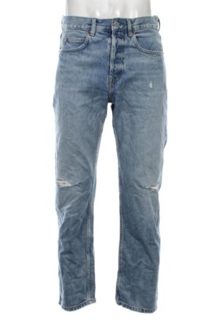 Blugi de bărbați Zara, Mărime M, Culoare Albastru, Preț 108,99 Lei, #136763803
