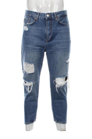 Męskie jeansy Pull&Bear, Rozmiar M, Kolor Niebieski, Cena 45,99 zł, #136764407