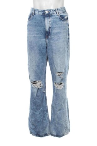 Ανδρικό τζίν Bershka, Μέγεθος L, Χρώμα Μπλέ, Τιμή 18,99 €, #136781670