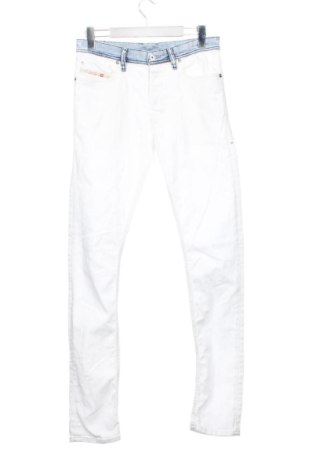 Blugi de bărbați Diesel, Mărime S, Culoare Alb, Preț 213,06 Lei, #136671137
