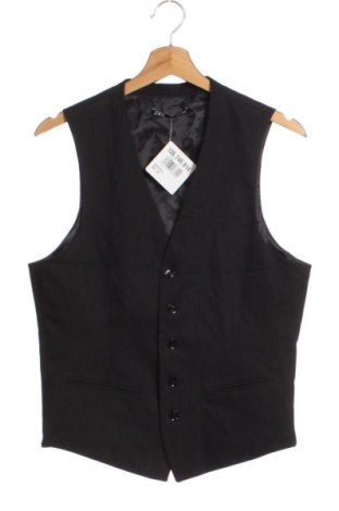 Мъжки елек Zara, Размер S, Цвят Черен, Цена 12,27 €, #136746814