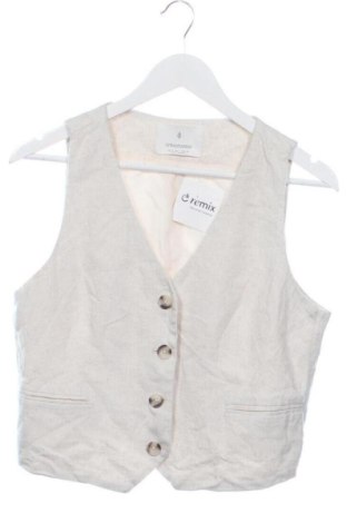 Męska kamizelka Stradivarius, Rozmiar L, Kolor Beżowy, Cena 55,99 zł, #136763761