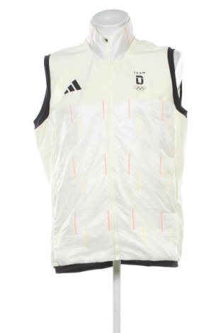 Ανδρικό γιλέκο Adidas, Μέγεθος XL, Χρώμα Εκρού, Τιμή 25,99 €, #136706081