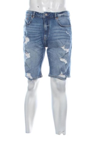 Męskie szorty Pull&Bear, Rozmiar L, Kolor Niebieski, Cena 148,32 zł, #136784402