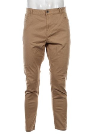 Męskie spodnie Bershka, Rozmiar L, Kolor Beżowy, Cena 57,99 zł, #136764375