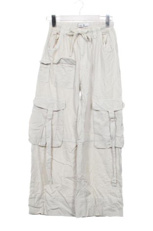 Męskie spodnie Bershka, Rozmiar XS, Kolor ecru, Cena 51,99 zł, #136781673