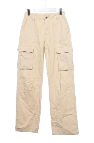 Męskie spodnie Bershka, Rozmiar S, Kolor Beżowy, Cena 88,99 zł, #136782220