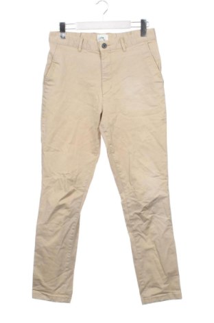 Męskie spodnie H&M, Rozmiar S, Kolor Beżowy, Cena 33,99 zł, #136790608