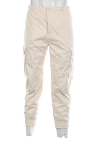 Мъжки панталон Zara, Размер M, Цвят Екрю, Цена 20,96 €, #136820731