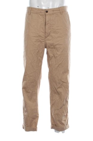 Męskie spodnie H&M, Rozmiar L, Kolor Beżowy, Cena 53,99 zł, #136825865