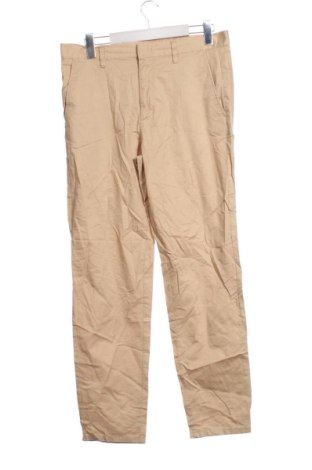Мъжки панталон Zara, Размер M, Цвят Бежов, Цена 10,73 €, #136829631