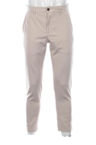 Мъжки панталон Zara, Размер M, Цвят Бежов, Цена 13,00 €, #136837894