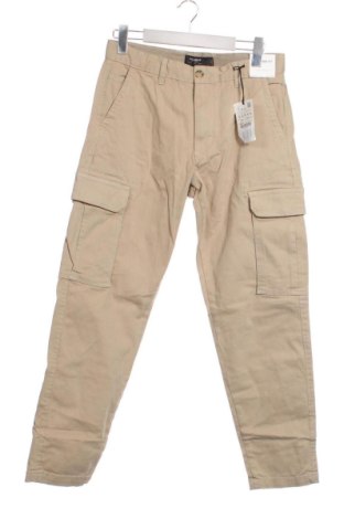 Pánske nohavice  Pull&Bear, Veľkosť S, Farba Béžová, Cena  26,95 €, #136678273