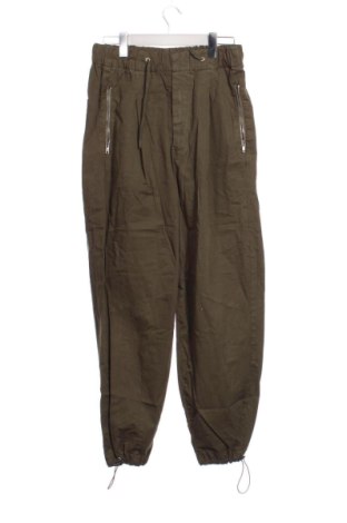 Męskie spodnie Zara, Rozmiar S, Kolor Zielony, Cena 47,99 zł, #136861573