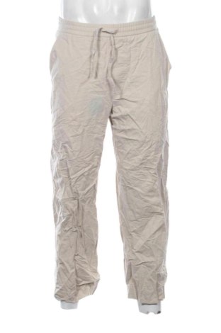 Pantaloni de bărbați Zara, Mărime M, Culoare Ecru, Preț 79,99 Lei, #136661762