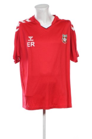 Мъжки потник Hummel, Размер 4XL, Цвят Червен, Цена 4,60 €, #136852291