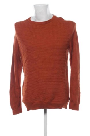 Ανδρικό πουλόβερ Jack & Jones, Μέγεθος L, Χρώμα Πορτοκαλί, Τιμή 10,99 €, #136819204