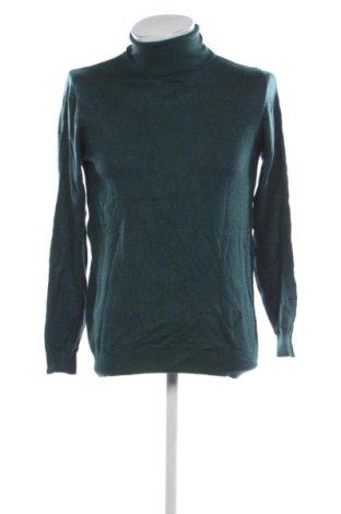 Ανδρικό πουλόβερ Pull&Bear, Μέγεθος L, Χρώμα Πράσινο, Τιμή 12,00 €, #136828933