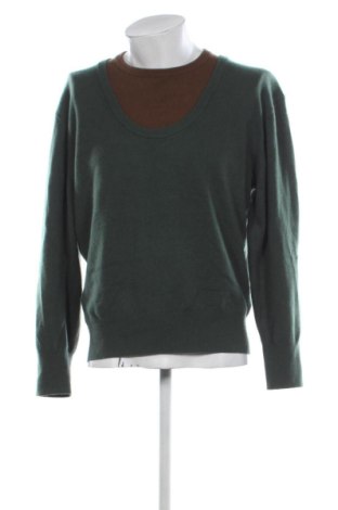Мъжки пуловер Zara, Размер M, Цвят Зелен, Цена 11,75 €, #136837737