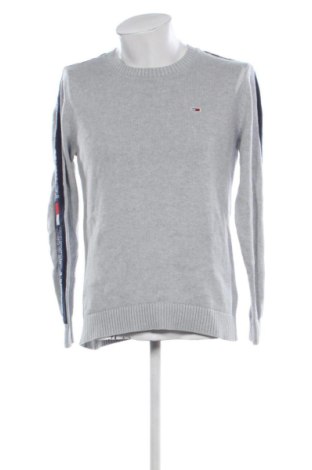 Мъжки пуловер Tommy Jeans, Размер M, Цвят Сив, Цена 30,16 €, #136837918