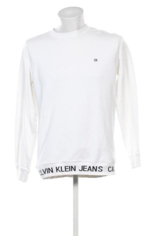 Мъжки пуловер Calvin Klein, Размер L, Цвят Бял, Цена 25,56 €, #136844542