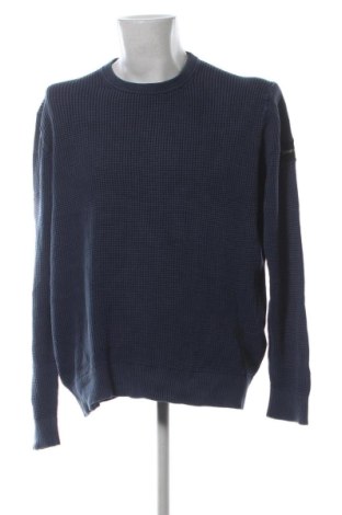Мъжки пуловер Calvin Klein, Размер XXL, Цвят Син, Цена 5,11 €, #136845860