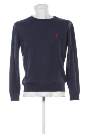 Мъжки пуловер U.S. Polo Assn., Размер L, Цвят Син, Цена 26,58 €, #136847026