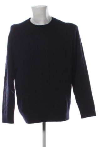 Ανδρικό πουλόβερ Uniqlo, Μέγεθος XL, Χρώμα Μπλέ, Τιμή 20,99 €, #136848703