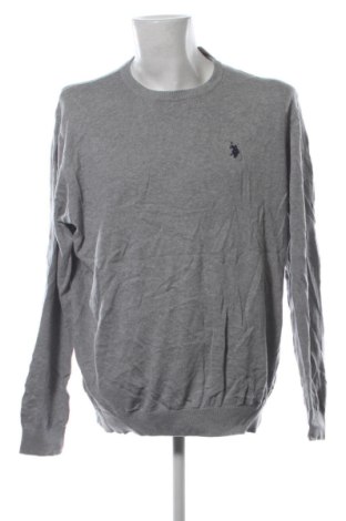 Herrenpullover U.S. Polo Assn., Größe 3XL, Farbe Grau, Preis 26,99 €, #136851389
