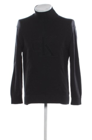 Мъжки пуловер Calvin Klein Jeans, Размер M, Цвят Черен, Цена 38,65 €, #136865577