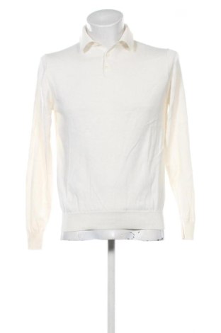 Męski sweter Suitsupply, Rozmiar L, Kolor ecru, Cena 160,99 zł, #136659035