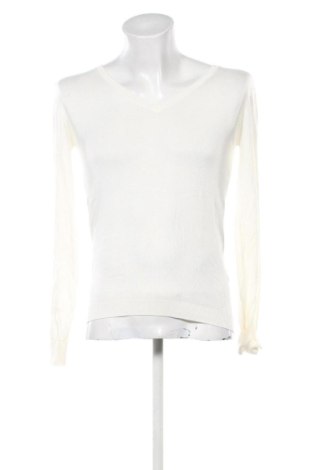Herrenpullover Terranova, Größe L, Farbe Ecru, Preis 10,99 €, #136824033