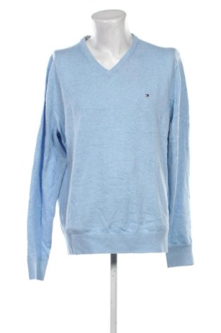 Ανδρικό πουλόβερ Tommy Hilfiger, Μέγεθος 3XL, Χρώμα Μπλέ, Τιμή 58,99 €, #136857807