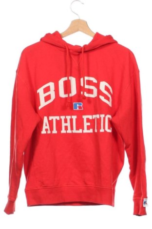 Мъжки суитшърт BOSS x Russell Athletic, Размер XS, Цвят Червен, Цена 61,00 €, #136818152